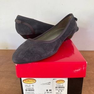 Talbots charcoal flats